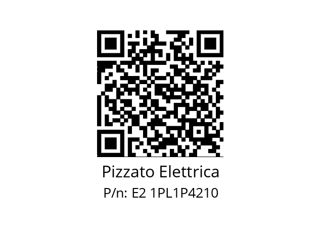   Pizzato Elettrica E2 1PL1P4210