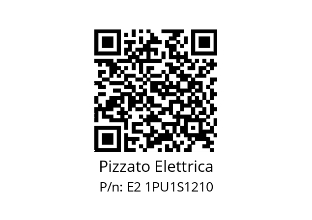   Pizzato Elettrica E2 1PU1S1210