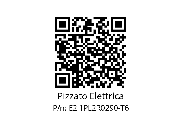   Pizzato Elettrica E2 1PL2R0290-T6