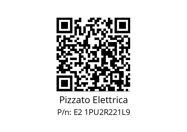   Pizzato Elettrica E2 1PU2R221L9