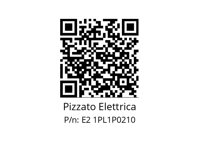   Pizzato Elettrica E2 1PL1P0210