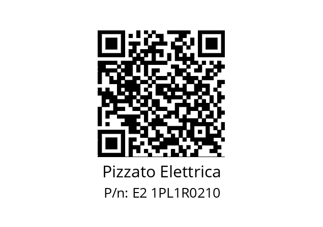   Pizzato Elettrica E2 1PL1R0210