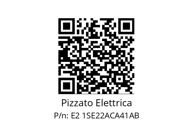   Pizzato Elettrica E2 1SE22ACA41AB