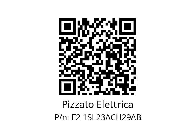   Pizzato Elettrica E2 1SL23ACH29AB