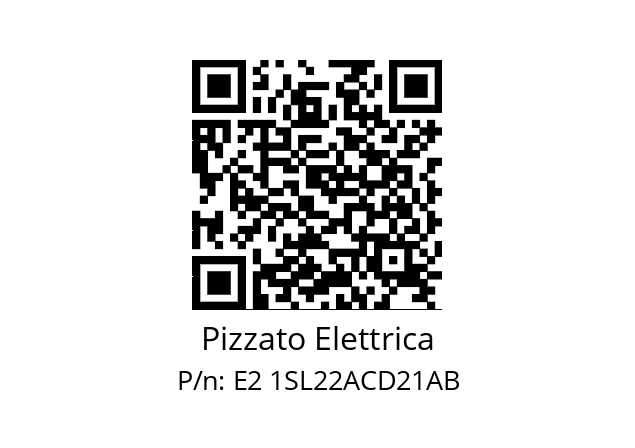   Pizzato Elettrica E2 1SL22ACD21AB