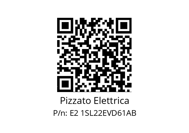   Pizzato Elettrica E2 1SL22EVD61AB