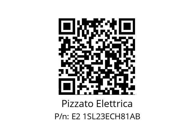   Pizzato Elettrica E2 1SL23ECH81AB