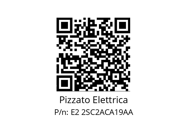   Pizzato Elettrica E2 2SC2ACA19AA