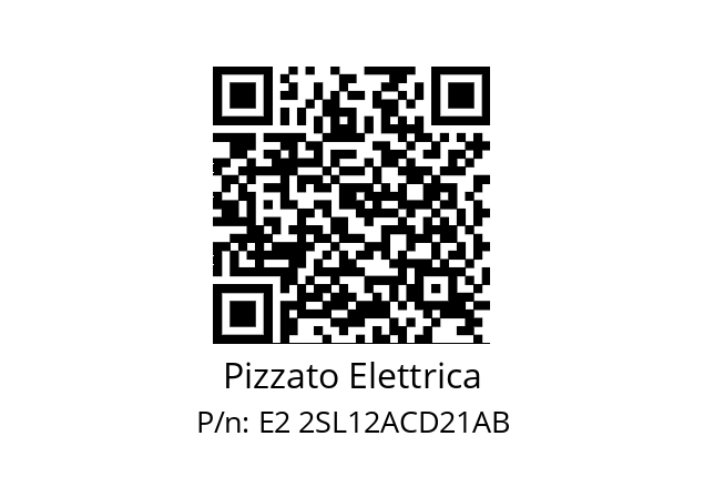   Pizzato Elettrica E2 2SL12ACD21AB