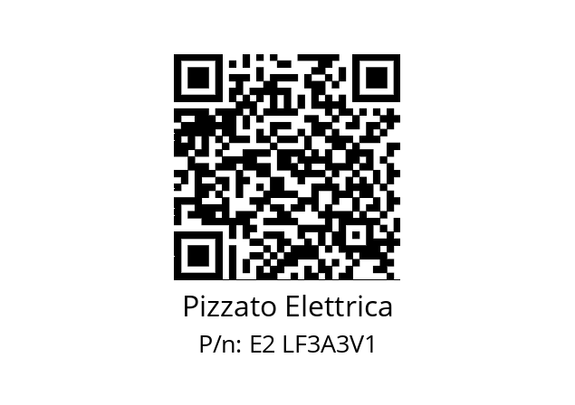   Pizzato Elettrica E2 LF3A3V1