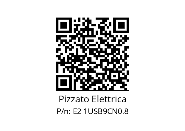   Pizzato Elettrica E2 1USB9CN0.8