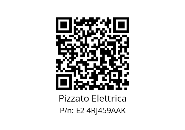   Pizzato Elettrica E2 4RJ459AAK