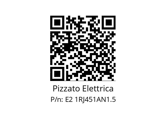   Pizzato Elettrica E2 1RJ451AN1.5