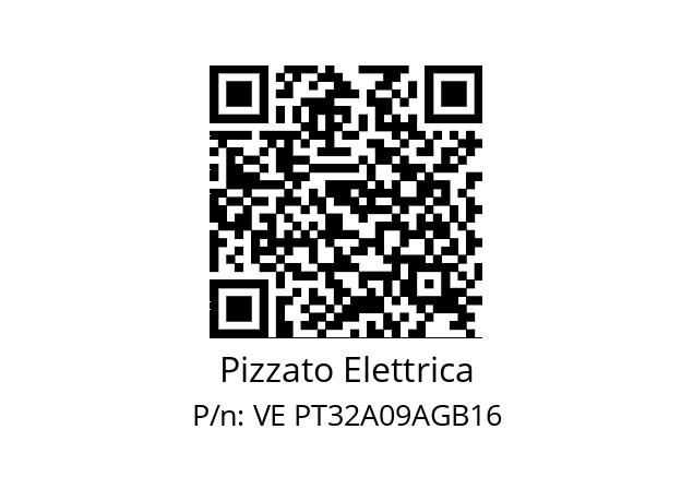   Pizzato Elettrica VE PT32A09AGB16