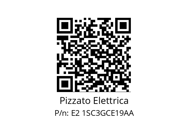   Pizzato Elettrica E2 1SC3GCE19AA