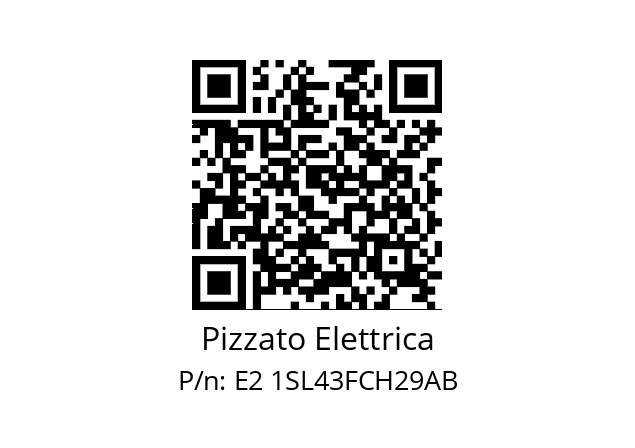   Pizzato Elettrica E2 1SL43FCH29AB