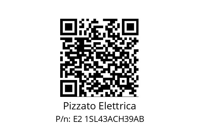   Pizzato Elettrica E2 1SL43ACH39AB