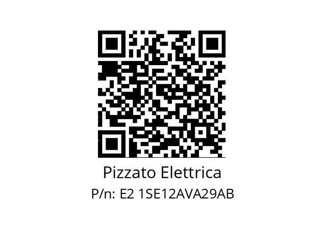   Pizzato Elettrica E2 1SE12AVA29AB