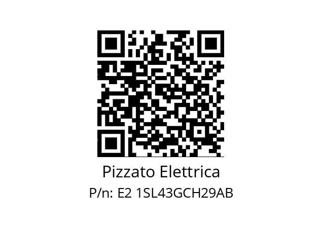   Pizzato Elettrica E2 1SL43GCH29AB