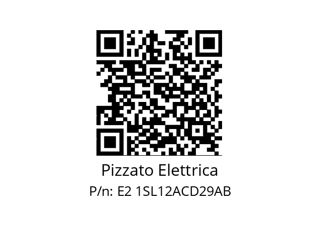   Pizzato Elettrica E2 1SL12ACD29AB