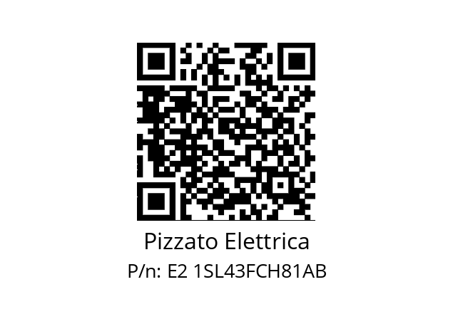   Pizzato Elettrica E2 1SL43FCH81AB