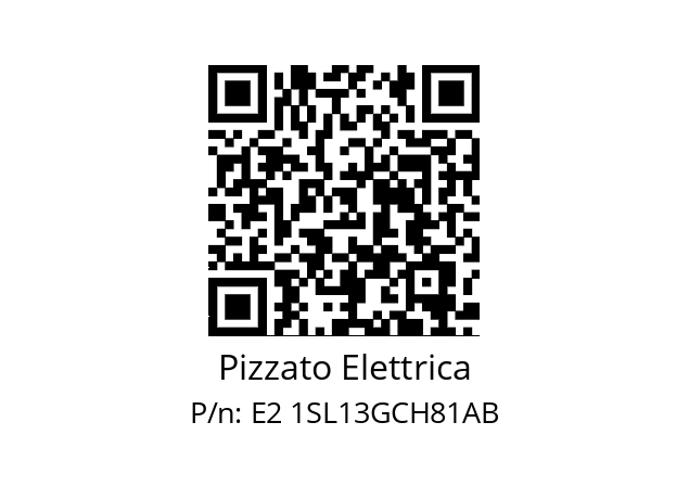   Pizzato Elettrica E2 1SL13GCH81AB