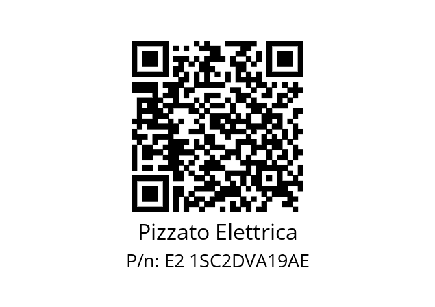   Pizzato Elettrica E2 1SC2DVA19AE