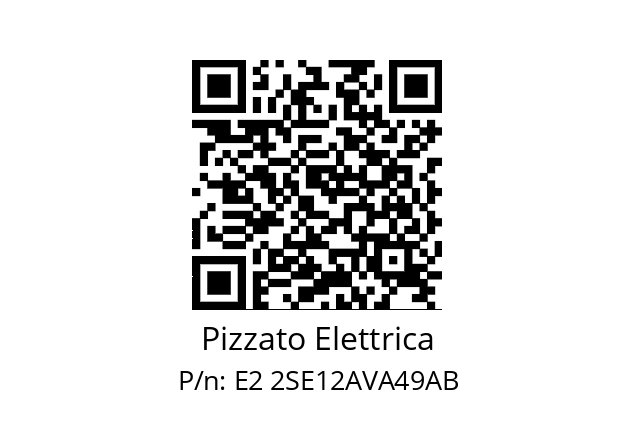   Pizzato Elettrica E2 2SE12AVA49AB