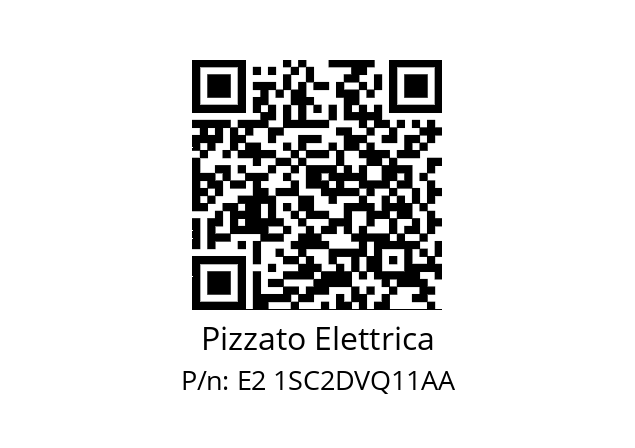   Pizzato Elettrica E2 1SC2DVQ11AA