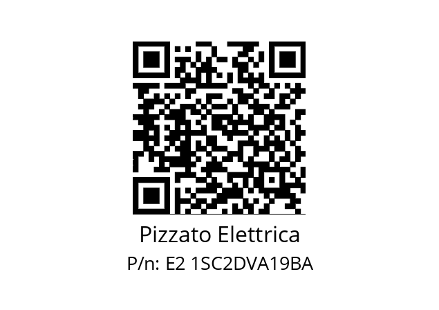   Pizzato Elettrica E2 1SC2DVA19BA