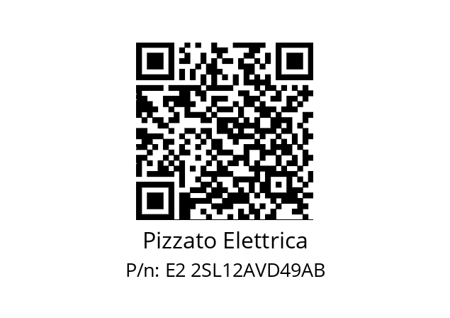   Pizzato Elettrica E2 2SL12AVD49AB