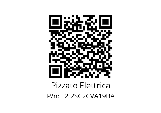   Pizzato Elettrica E2 2SC2CVA19BA