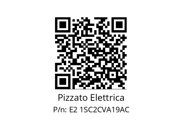   Pizzato Elettrica E2 1SC2CVA19AC