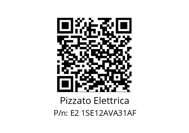   Pizzato Elettrica E2 1SE12AVA31AF