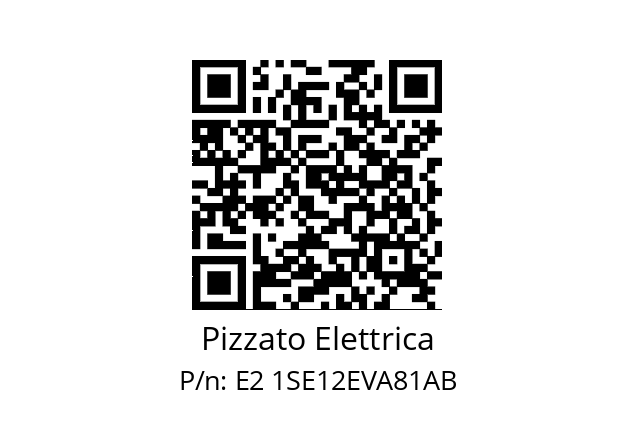   Pizzato Elettrica E2 1SE12EVA81AB