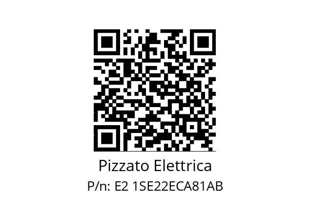   Pizzato Elettrica E2 1SE22ECA81AB