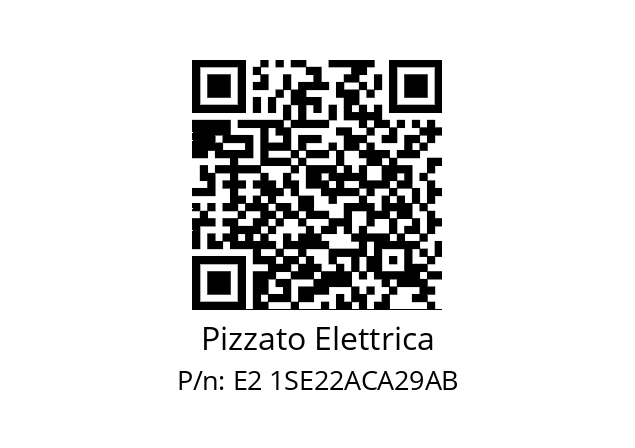   Pizzato Elettrica E2 1SE22ACA29AB