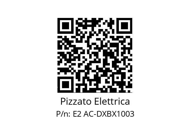   Pizzato Elettrica E2 AC-DXBX1003