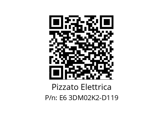   Pizzato Elettrica E6 3DM02K2-D119