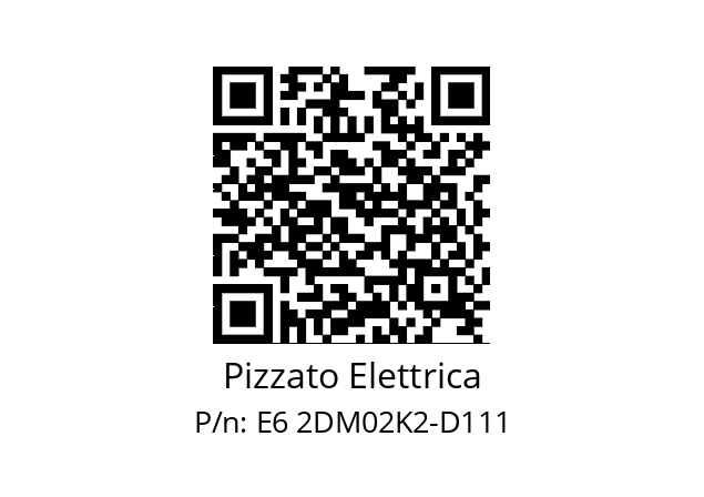   Pizzato Elettrica E6 2DM02K2-D111