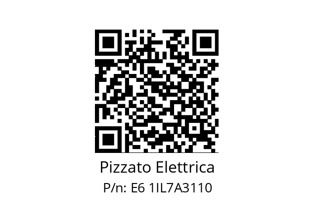   Pizzato Elettrica E6 1IL7A3110