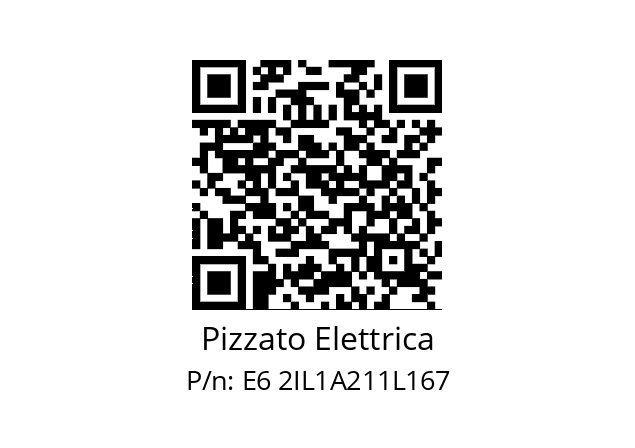   Pizzato Elettrica E6 2IL1A211L167