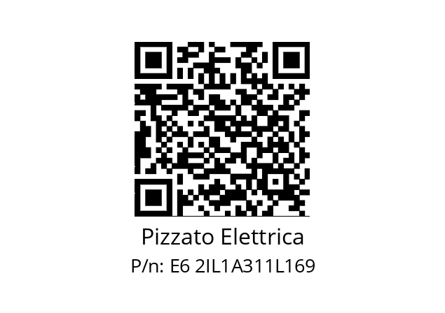   Pizzato Elettrica E6 2IL1A311L169