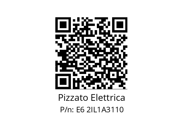   Pizzato Elettrica E6 2IL1A3110