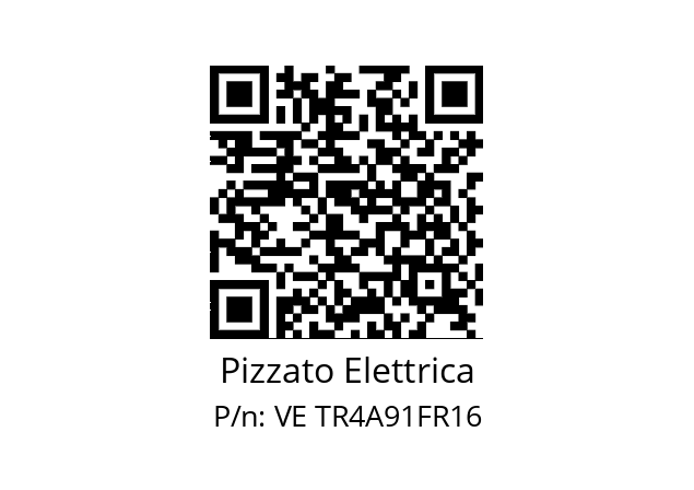   Pizzato Elettrica VE TR4A91FR16