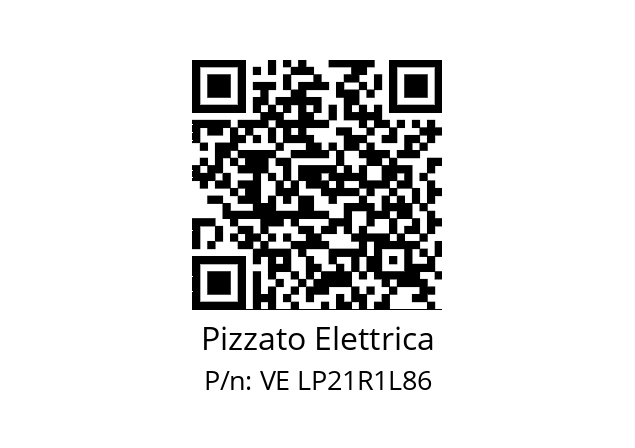   Pizzato Elettrica VE LP21R1L86