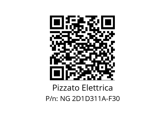   Pizzato Elettrica NG 2D1D311A-F30