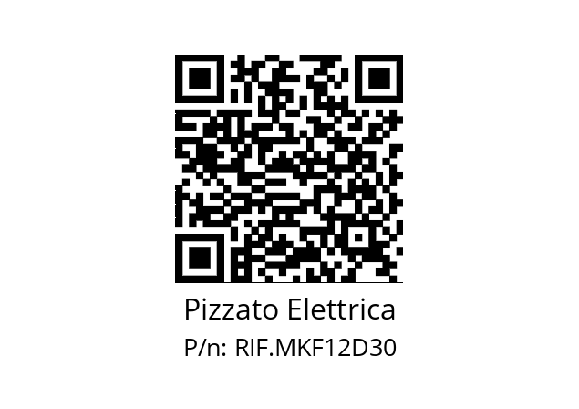   Pizzato Elettrica RIF.MKF12D30