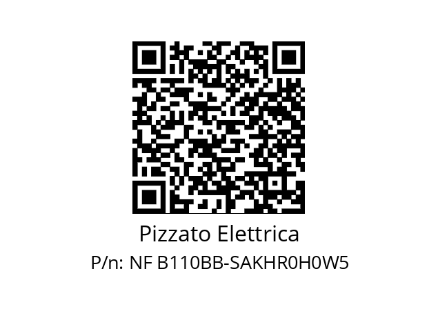   Pizzato Elettrica NF B110BB-SAKHR0H0W5