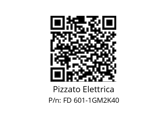   Pizzato Elettrica FD 601-1GM2K40